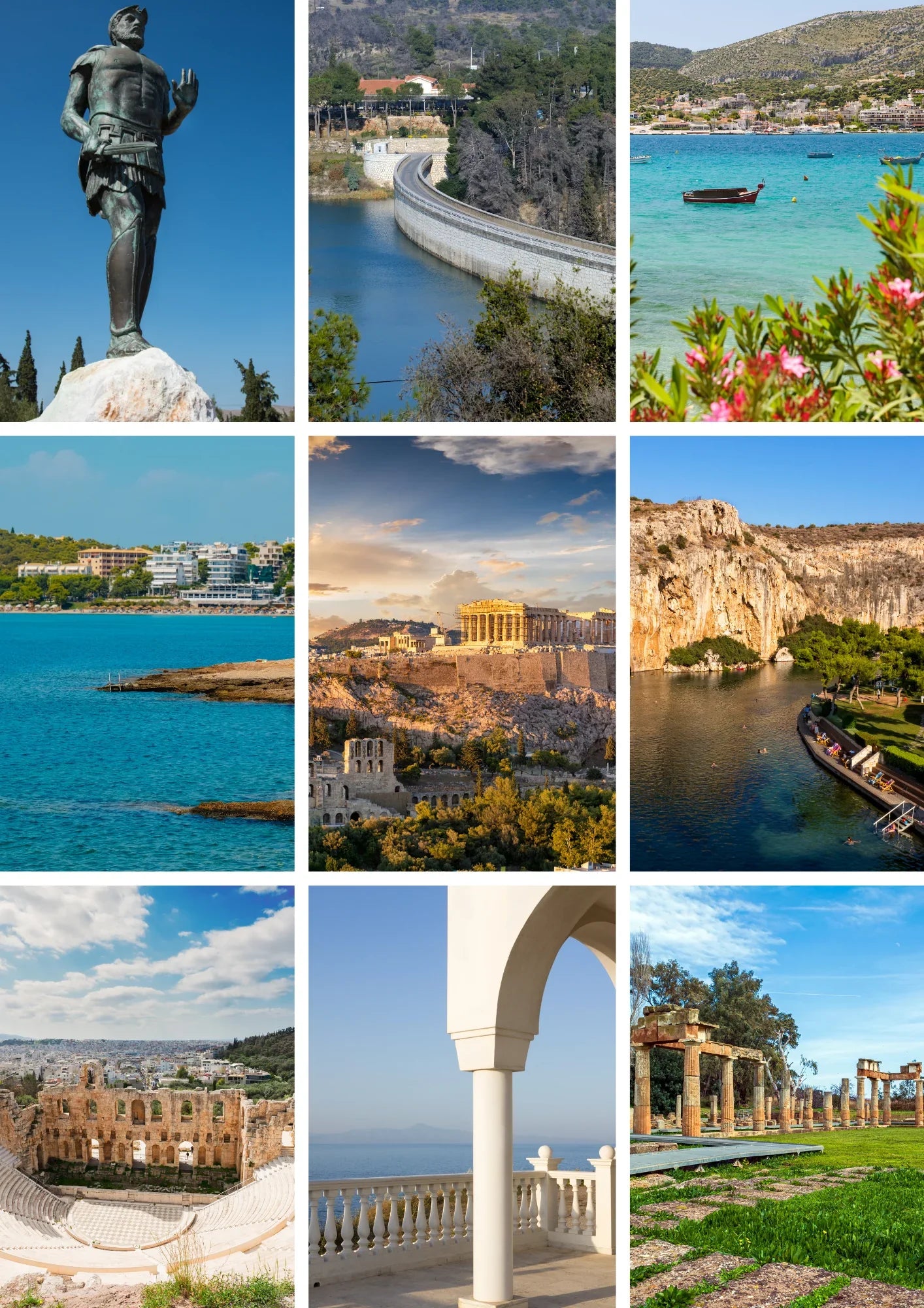 Attika Roadtrip - Das 7-Tage Abenteuer Roadbook