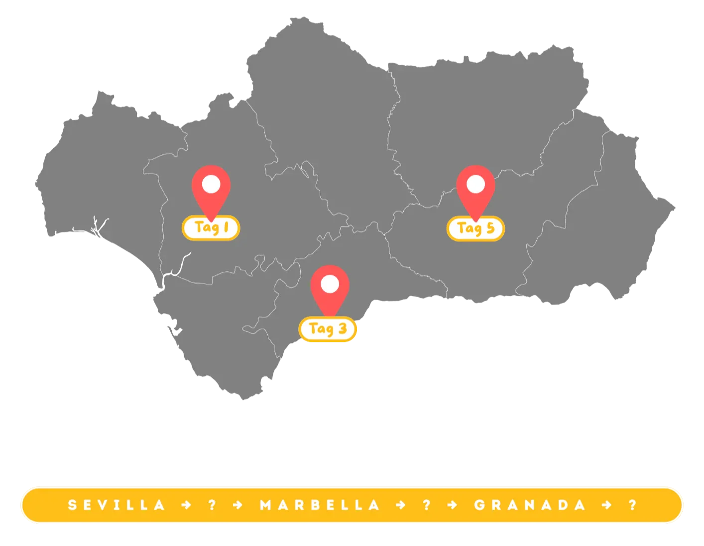 Andalusien Roadtrip - Das 7-Tage Abenteuer Roadbook
