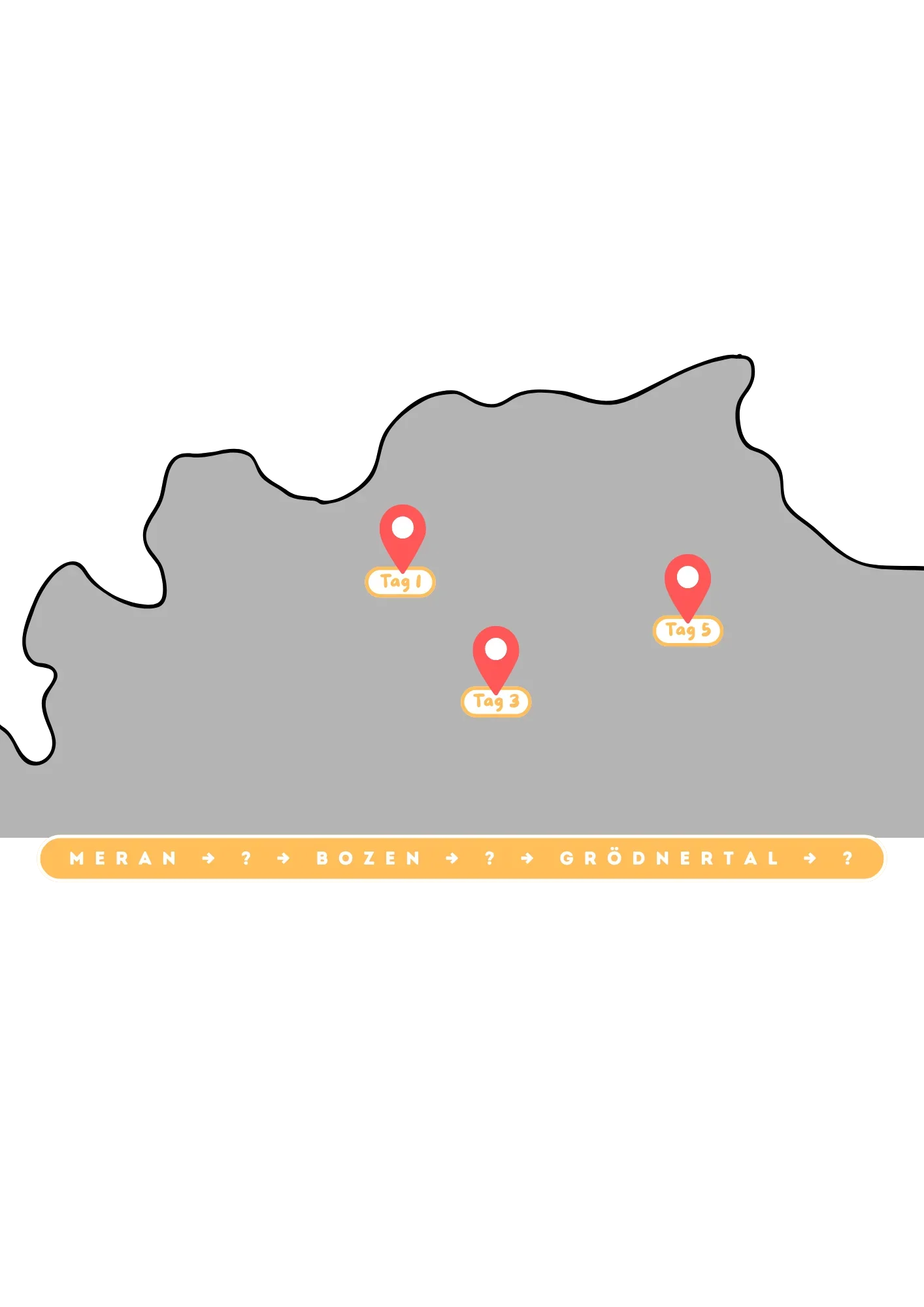 Südtirol Roadtrip - Das 7-Tage Abenteuer Roadbook